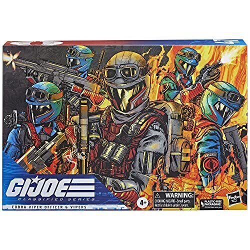 G.I. Joe Classified Series Cobra Viper Officer & Vipers 6 Action Figures